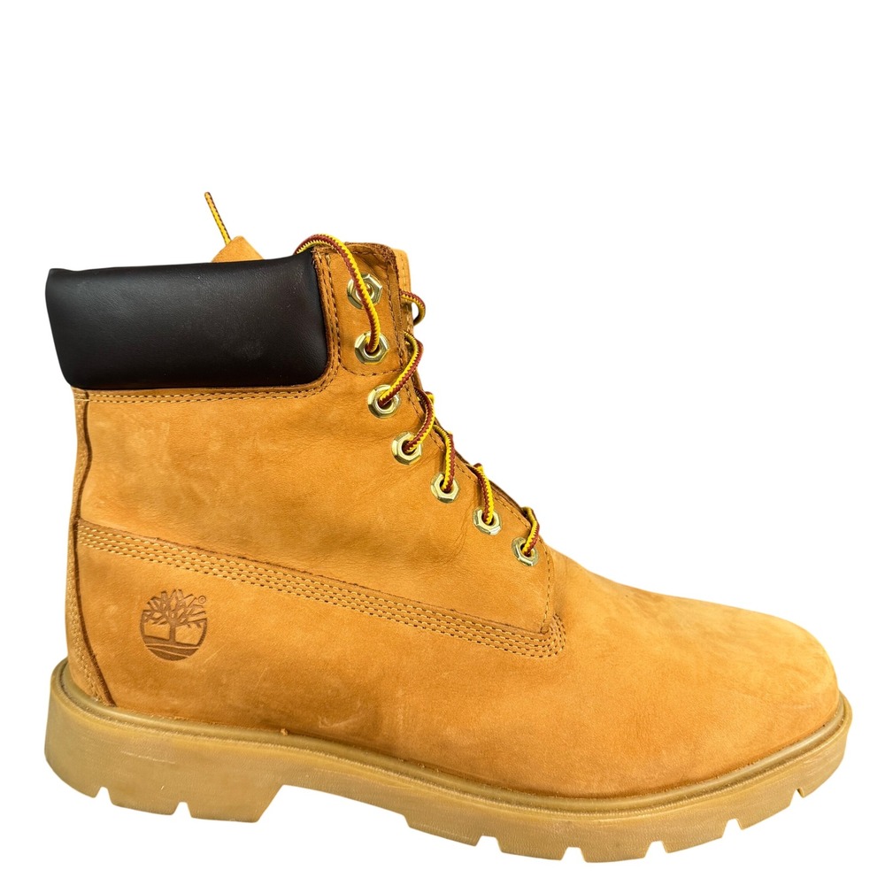 Timberland 6 Inch Premium Waterproof Boots Wheat Nubuck Leather Mens 11